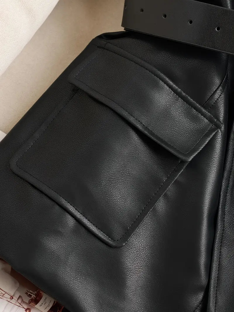 The Glare Edit SculptLeather Vest