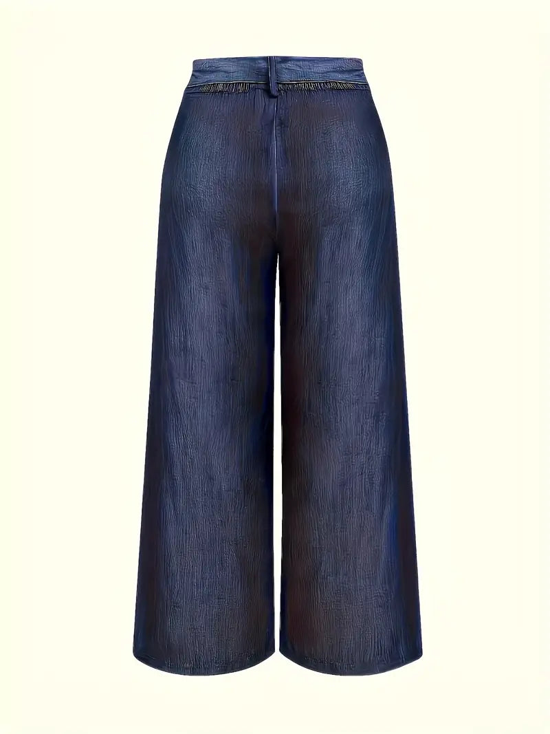 MG Studio SoleilTuck High-Waist Trousers