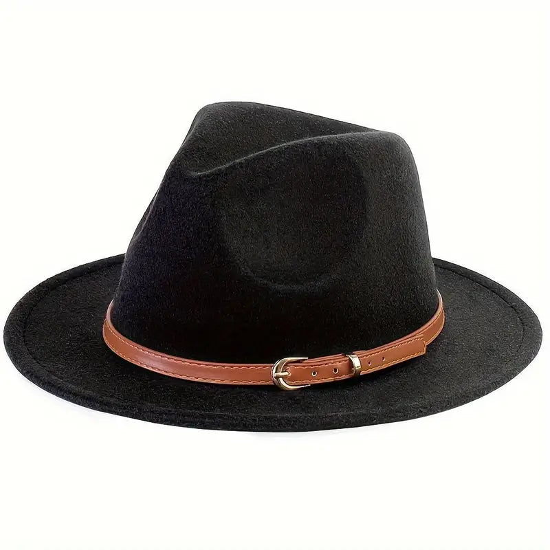 NoirGleam Brixton Fedora Hat